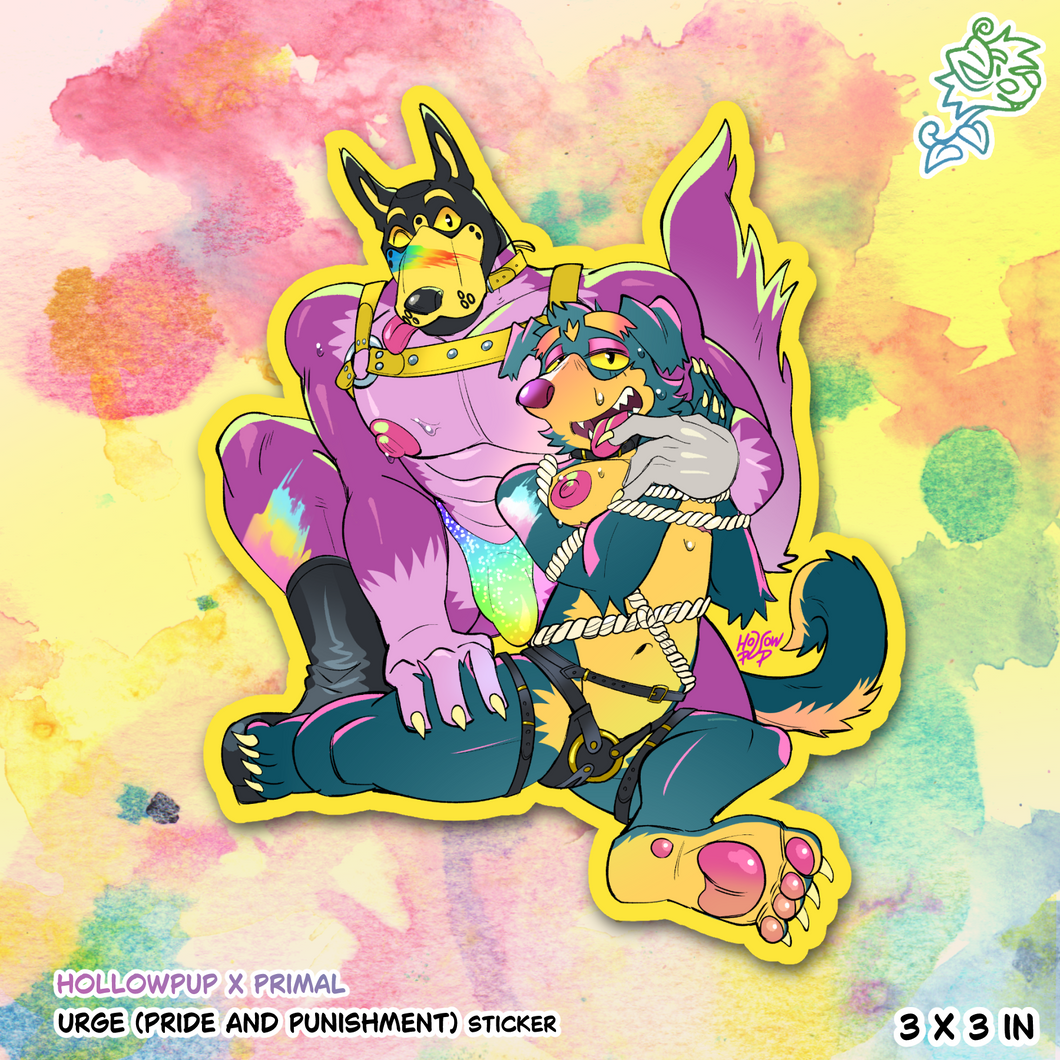 Pride Urge Sticker