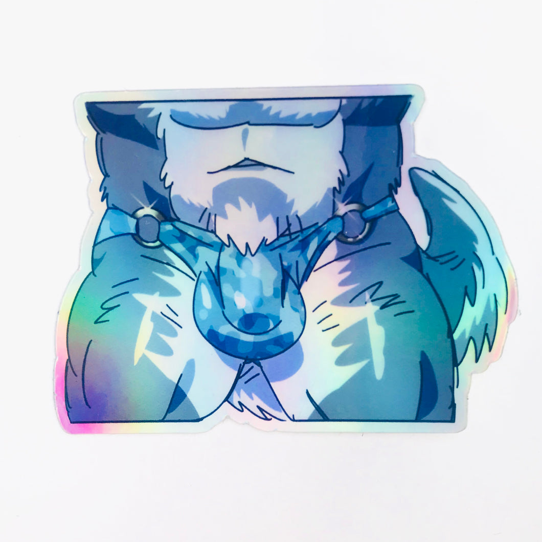 Bikini Wolf - Holographic Sticker