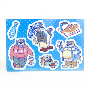 Grampa Bo - Vinyl Sticker Sheet